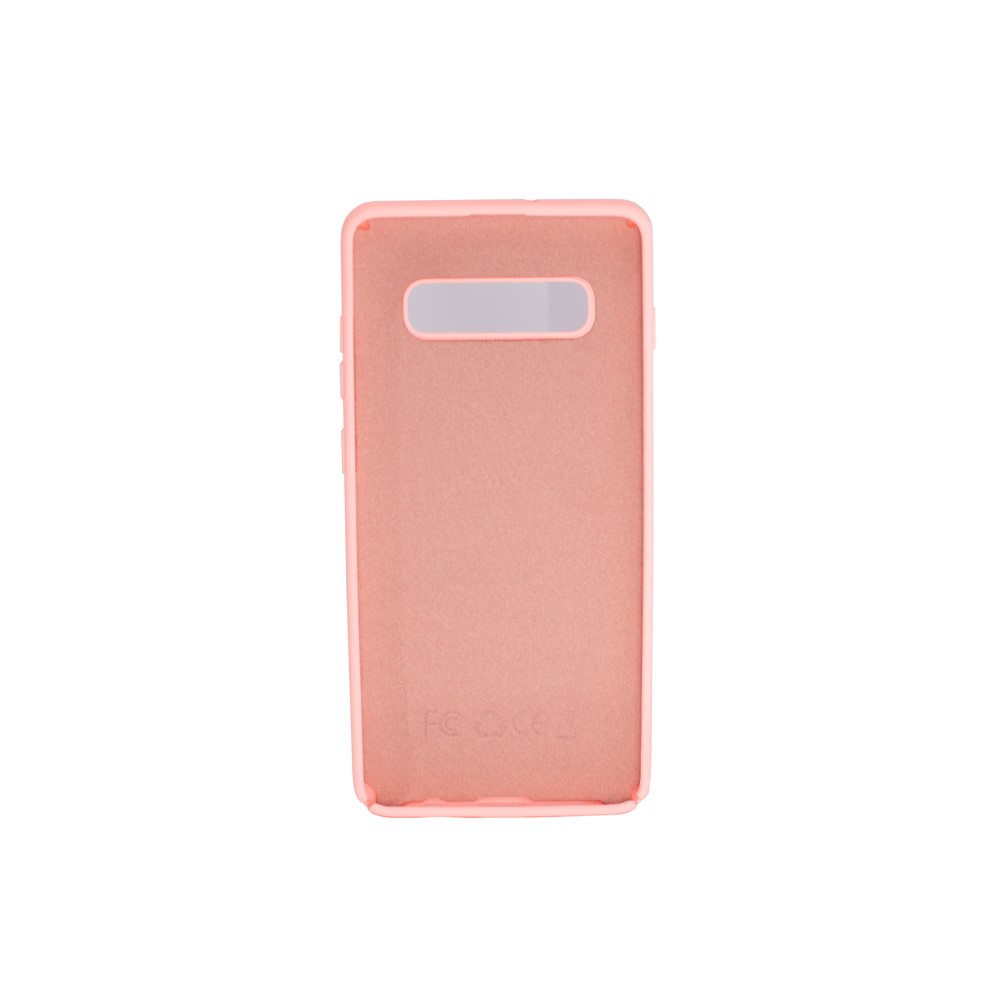 Protectores para celular  para Samsung  S10 Plus Funda de silicona con felpa Rosa